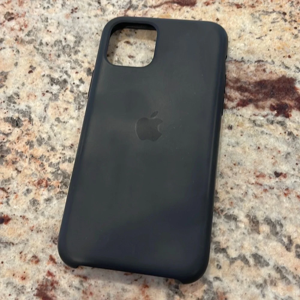 iPhone 11 Pro Black Silicone Phone Case